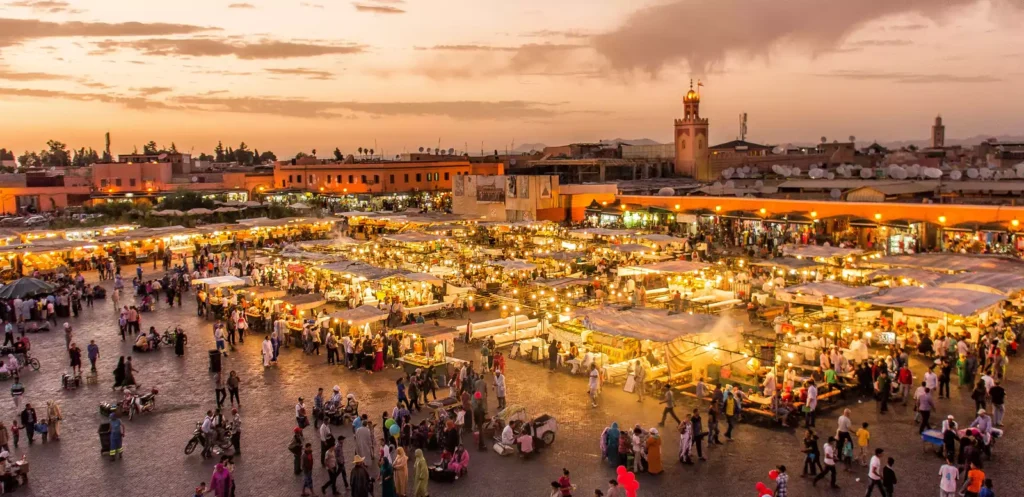 Jahreswechsel in Marrakesch