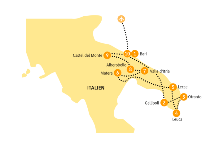 Apulien Rundreise