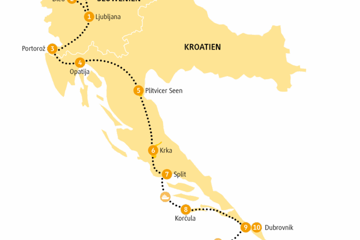 Slowenien und Kroatien