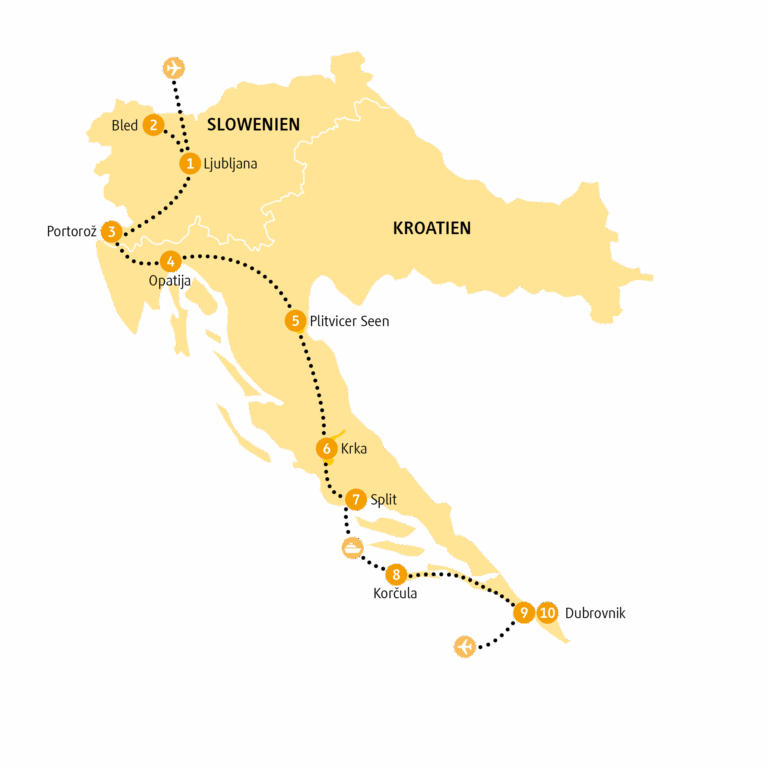 Slowenien und Kroatien