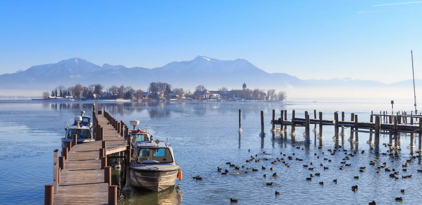 Chiemsee Winterwandern