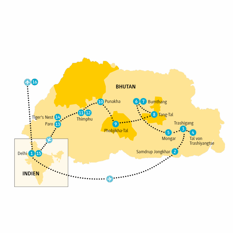 Bhutan Rundreise